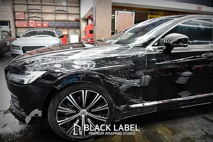 볼보 S90 B5 신차패키지 : KF-21 전체PPF / 후퍼옵틱 프나세 열차단썬팅 / 아이나비 QXD-8000 블랙박스 / 하남PPF 블랙라벨 / 하남 초일동