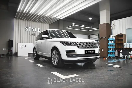 RANGE ROVER VOGUE 3M SATIN BLACK WRAP / 레인지로버 보그 3M 사틴블랙 전체랩핑 / 하남랩핑 전문 블랙라벨 / 하남 초일동