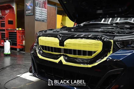 BMW G60 520i 그릴 랩핑 / 하남랩핑 블랙라벨 / 하남 초일동