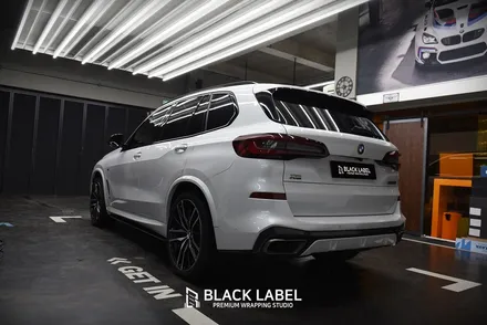 BMW G05 X5 M50i 전체랩핑 / 3M 사틴블랙 / 하남랩핑, 하남PPF 시공전문 블랙라벨 / 하남 초일동