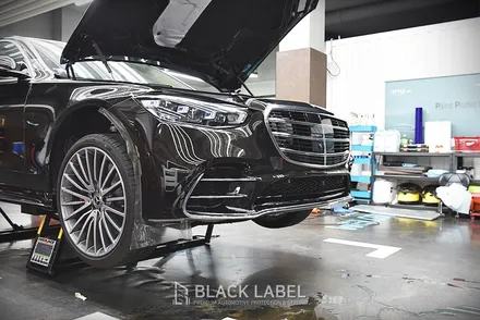 벤츠 S500 4MATIC 본넷, 앞범퍼 PPF 시공 / 하남PPF, 하남신차패키지 전문 블랙라벨 / 하남 초일동