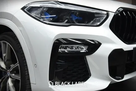 BMW X6 M50i 크롬죽이기 랩핑 / 스포일러 랩핑 / 하남랩핑, 미사랩핑 블랙라벨 / 하남 초일동