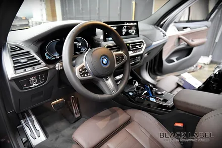 BMW iX3 블랙그릴 교체, 실내랩핑, 크리스탈 3종 인스톨 / 하남 랩핑, PPF 시공전문 블랙라벨 / 하남 초일동