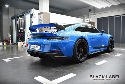 포르쉐 GT3 PPF. 순정st 데칼. 하남 블랙라벨 / 하남 초일동