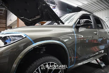 BMW F95 X5M 프런트패키지 + 필러 하이그로시 PPF(KF-21) / 하남PPF, 하남랩핑 1인 시공점 블랙라벨 / 하남 초일동