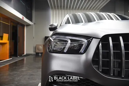 메르세데스 벤츠 GLE53 AMG 3M 사틴 다크그레이 전체랩핑, 클리어플렉스 윈드쉴드 / 하남PPF, 하남랩핑 1인시공점 블랙라벨 / 하남 초일동