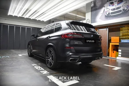BMW G05 X5 M50i 전체랩핑 / 3M 사틴블랙 / 하남랩핑, 하남PPF 시공전문 블랙라벨 / 하남 초일동