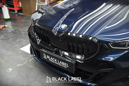 BMW G60 520i 그릴 랩핑 / 하남랩핑 블랙라벨 / 하남 초일동