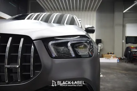 메르세데스 벤츠 GLE53 AMG 3M 사틴 다크그레이 전체랩핑, 클리어플렉스 윈드쉴드 / 하남PPF, 하남랩핑 1인시공점 블랙라벨 / 하남 초일동