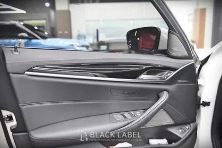 BMW 530e 카본블랙 실내랩핑 / 하남실내랩핑 블랙라벨 / 하남 초일동