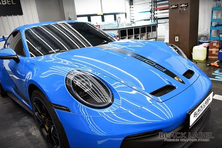 포르쉐 GT3 PPF. 순정st 데칼. 하남 블랙라벨 / 하남 초일동