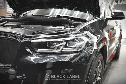 BMW X4 LCI 프런트 및 실내 PPF, 실내랩핑 / 하남PPF, 하남랩핑 블랙라벨 / 하남 초일동