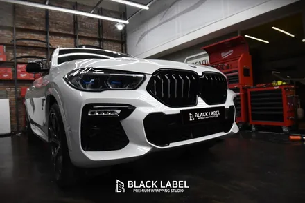 BMW G06 X6 블랙그릴 및 머플러팁, 크롬죽이기 랩핑, 디퓨저 및 스포일러 랩핑, 카본사이드미러 교체 / 하남랩핑, 하남PPF 블랙라벨 / 하남 초일동