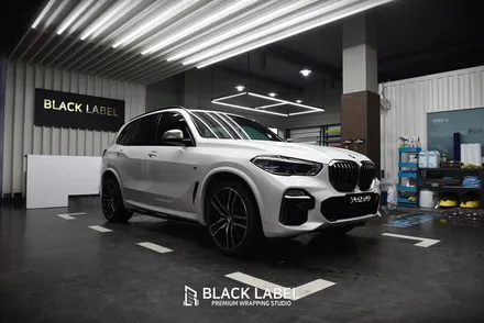 BMW G05 X5 M50i 전체랩핑 / 3M 사틴블랙 / 하남랩핑, 하남PPF 시공전문 블랙라벨 / 하남 초일동