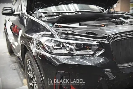 BMW X4 LCI 프런트 및 실내 PPF, 실내랩핑 / 하남PPF, 하남랩핑 블랙라벨 / 하남 초일동
