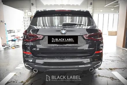 BMW X3 그릴랩핑, 테일램프 라이트필름(스모그PPF) 시공 / 하남랩핑, PPF 전문  블랙라벨에서~ / 하남 초일동