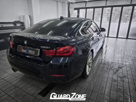 BMW 420i 차량 사고로 인한 부분 PPF 재시공, 위례 자동차 PPF 가드존 / 성남시 수정구 창곡동