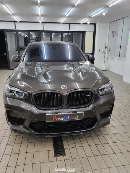 BMW X4M 카본 후드, 카본 본넷 프라임쉴드 PPF 시공, 위례 PPF 가드존 / 성남시 수정구 창곡동