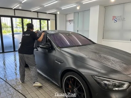 벤츠 GT63 AMG 프라임쉴드 무광 PPF 재시공, 위례 수입차 PPF 보험처리 가드존 / 성남시 수정구 창곡동