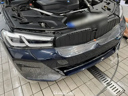 BMW G30 520i 사고로 인한 PPF 재시공, 프라임쉴드 시공 전문 위례PPF 가드존 / 성남시 수정구 창곡동