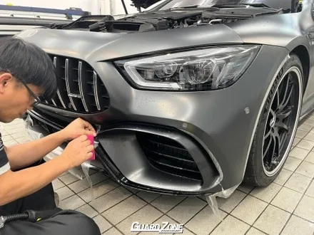 벤츠 GT63 AMG 프라임쉴드 무광 PPF 재시공, 사고수리 후 보험처리 및 재시공도 위례 가드존 / 성남시 수정구 창곡동