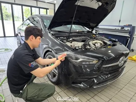 벤츠 CLA250 스톤칩에서 해방, PPF 스포츠 패키지, 전면 유리 보호필름 시공 프라임쉴드 위례 가드존 / 성남시 수정구 창곡동