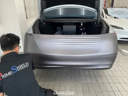 벤츠 마이바흐 3M 매트 다크그레이 듀오톤 코치라인 랩핑, 위례 랩핑 가드존 / 성남시 수정구 창곡동