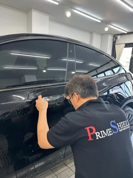 테슬라 모델Y 프렁크 본넷 PPF 및 도어캐치 PPF 시공, 위례 프라임쉴드 PPF 가드존 / 성남시 수정구 창곡동