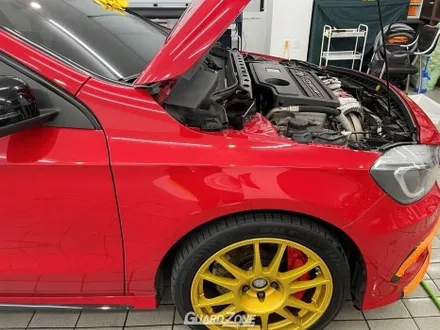 벤츠 W176 A45 AMG 주차 중 사고로 인한 PPF 재시공, 프론트 PPF 패키지 성남 위례 수입차 PPF 가드존 / 성남시 수정구 창곡동