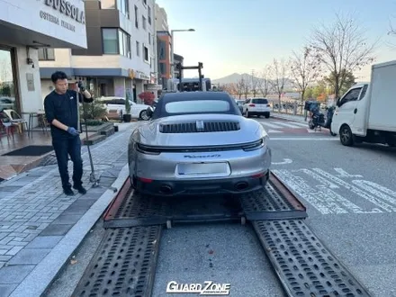 포르쉐 911 카레라4 GTS 범퍼 PPF 재시공, 도장면 손상 예방, 위례 PPF 가드존 / 성남시 수정구 창곡동