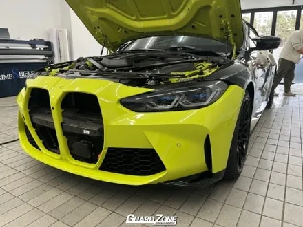 BMW G83 M4 프론트범퍼 블랙 PPF 재시공. 성남 위례 PPF, 보험처리 전문 가드존 / 성남시 수정구 창곡동