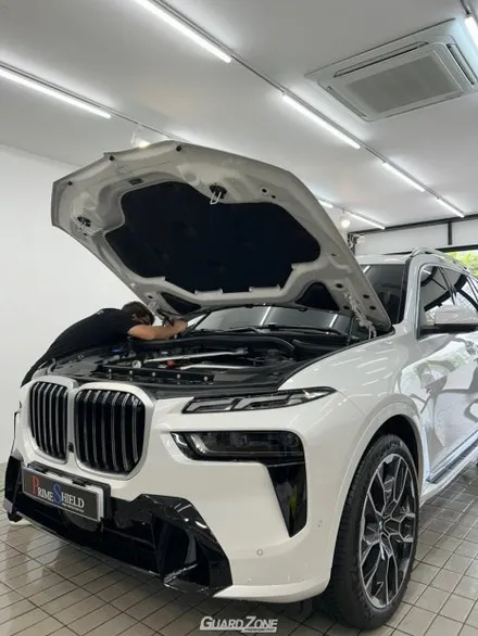 BMW X7 40i 프라임쉴드 본넷 PPF 시공, 성남 위례 자동차PPF 시공 전문 가드존 / 성남시 수정구 창곡동