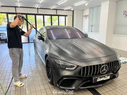 벤츠 GT63 AMG 프라임쉴드 무광 PPF 재시공, 위례 수입차 PPF 보험처리 가드존 / 성남시 수정구 창곡동