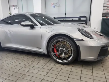 포르쉐 911 992 GT3 사고로 인한 PPF 재시공. 위례 프라임쉴드 PPF 시공 가드존 / 성남시 수정구 창곡동