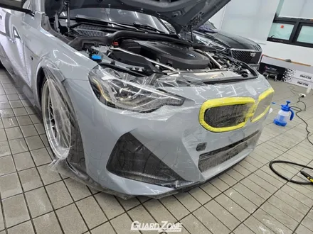 BMW M240i 프론트 범퍼 PPF 재시공, 프라임쉴드 성남 위례 가드존 / 성남시 수정구 창곡동
