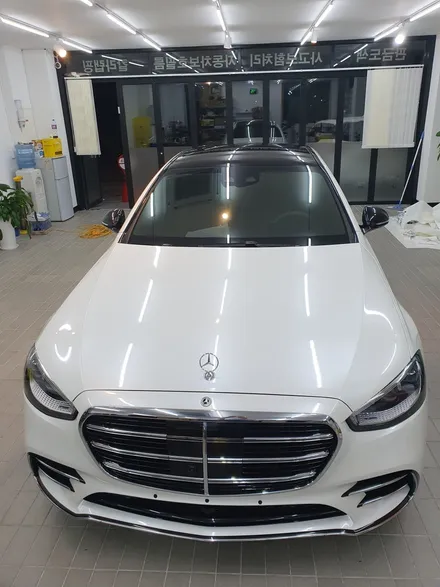 PPF,랩핑전문점 가드존 벤츠 S400 랩핑 / 성남시 수정구 창곡동