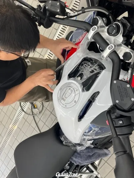 BMW R1250GS 바이크 PPF 시공, 바이크 PPF 패키지도 프라임쉴드 위례 가드존 / 성남시 수정구 창곡동