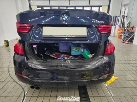 BMW 420i 차량 사고로 인한 부분 PPF 재시공, 위례 자동차 PPF 가드존 / 성남시 수정구 창곡동