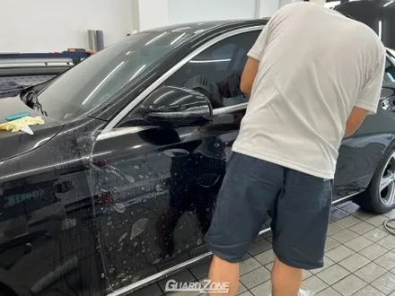 벤츠 E300 사고수리 후 PPF 재시공, 성남 위례 프라임쉴드 시공 전문 가드존 / 성남시 수정구 창곡동