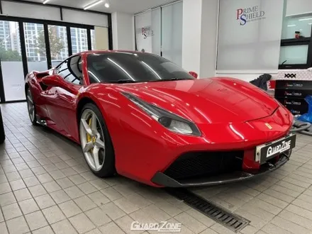 페라리 488 GTB 프론트 범퍼 PPF 재시공, 위례신도시 페라리 PPF 시공 전문 가드존 / 성남시 수정구 창곡동
