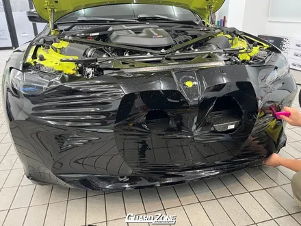 BMW G83 M4 프론트범퍼 블랙 PPF 재시공. 성남 위례 PPF, 보험처리 전문 가드존 / 성남시 수정구 창곡동