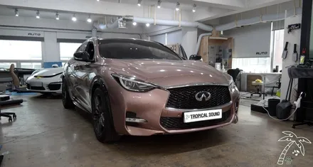 인피니티 Q30s 내비게이션? 안드로이드 올인원 교체로 넓은 후방화면 보기