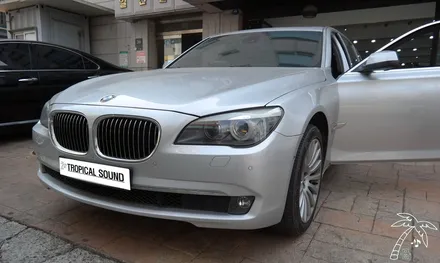 BMW 7시리즈 12.3인치 안드로이드 올인원 설치 자동차 모니터로 4G 인터넷 사용하기