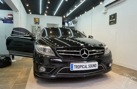W216 벤츠 CL63 AMG 안드로이드 올인원 카오디오 튜닝으로 편의기능 업그레이드 안드로이드오토 애플카플레이 무선 터치로 이용 가능합니다