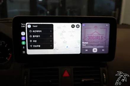벤츠 c클래스 w204 전기형 NTG 4.0 오디오 고장 수리 교체와 10.25in 터치 안드로이드오토 애플카플레이 카오디오 튜닝까지 한번에!