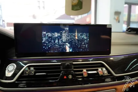BMW 7시리즈 안드로이드 올인원 설치 CIC NBT EVO 모두 가능합니다 G11 G12 ID8 내비게이션 드레스업 튜닝까지
