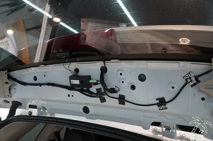 BMW X5 안드로이드 올인원 설치와 고장난 블랙박스 하이패스 교체