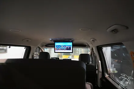 현대 스타리아 태권도차 7인치 안드로이드 모니터 싱크밀림없이 잘 동작합니다 유심칩 4G동글이 사용
