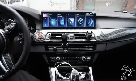 BMW F10 5시리즈 한물갔다? 아직입니다. 15in 안드로이드 올인원 설치로 새차만들기 대화면으로 유튜브 넷플릭스 tmap 카카오내비 네이버지도 사용