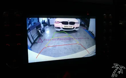 벤츠 SLK 후방카메라 설치하기 안드로이드 올인원은 덤!